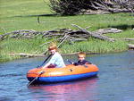 Rafting the irrigation ditch