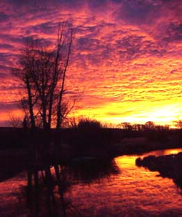 Green River sunrise
